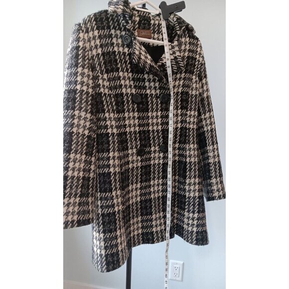 Vintage Jessica Medium 10-12 Wool Button Up Coat Jacket Sears - Picture 9 of 9